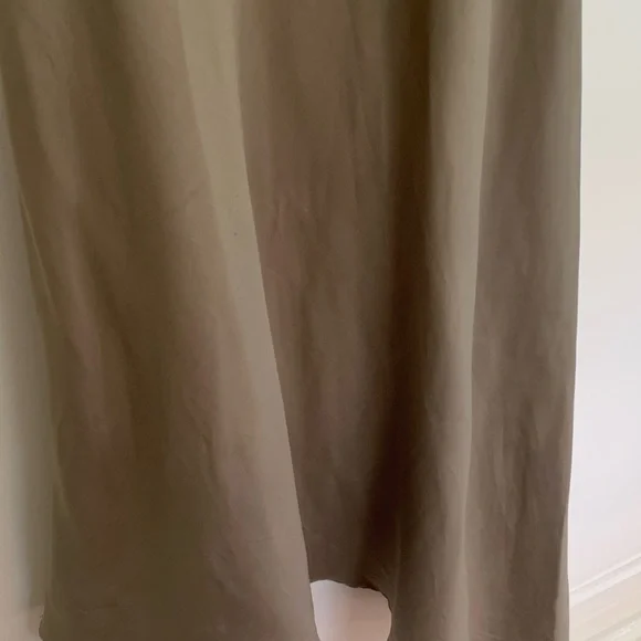 NWT KOTN Bias Cut Asymmetrical Tank Dress in Laurel Oak Xsmall - Picture 8 of 8